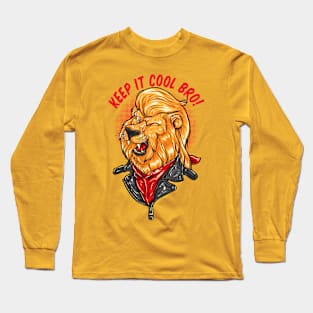 Keep It Cool Lion Long Sleeve T-Shirt